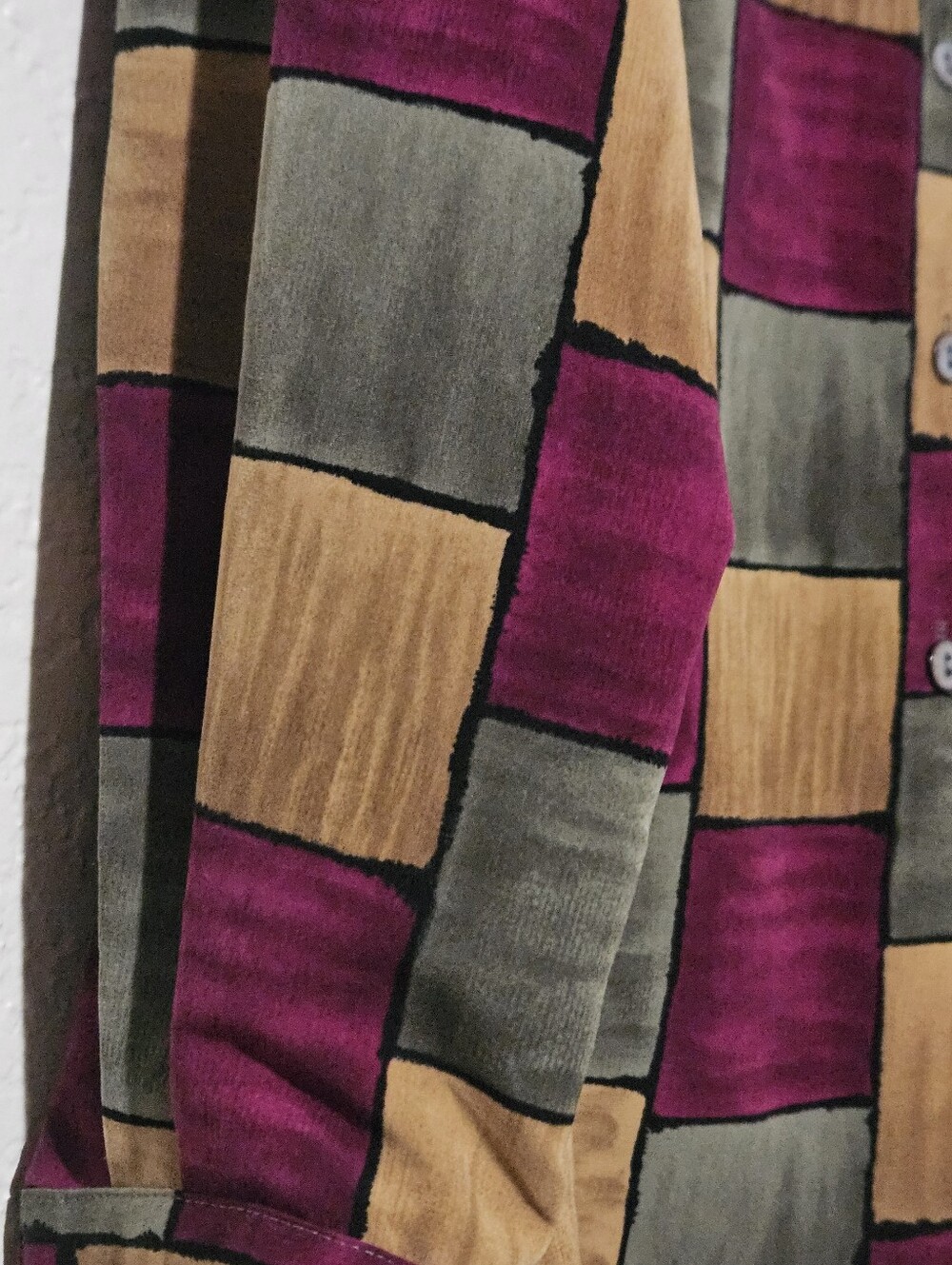 Notations Button Up Blouse - Picture 2 of 3